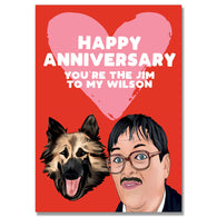 Anniversary You're The J to my W Card
